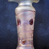 Vase Freiherr von Poschinger Iridescent glass with purple shades