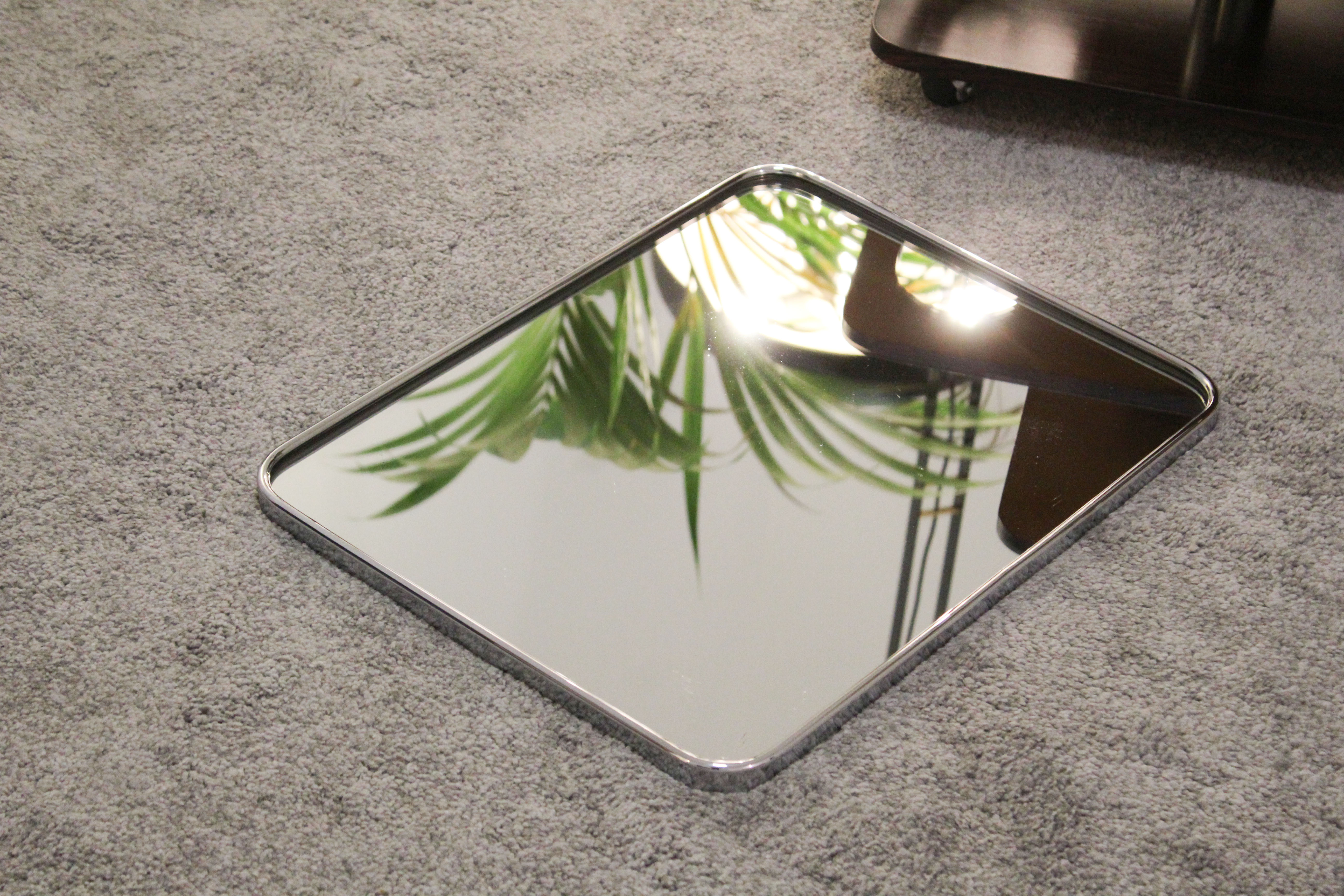 Mirror with chrome chronicle, Italy 60