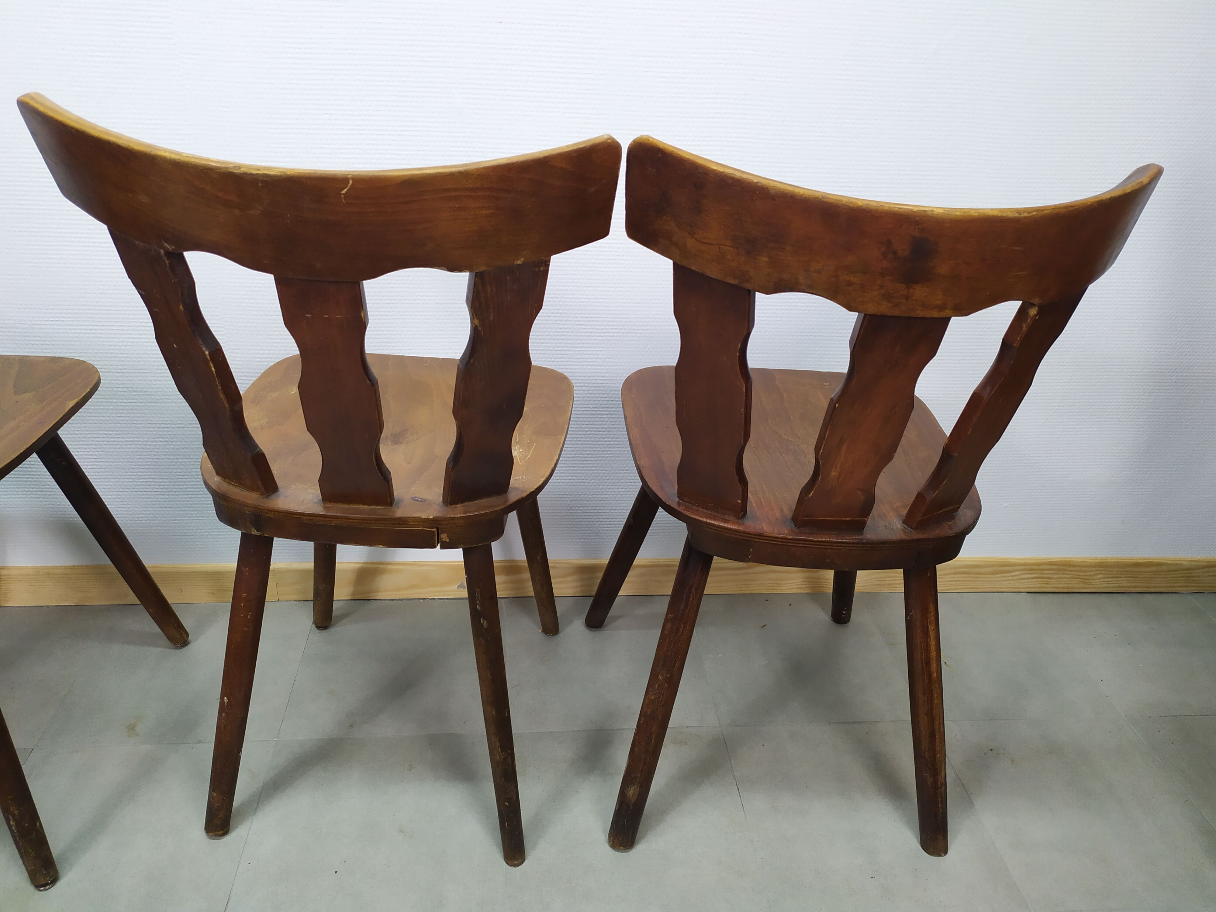 Set of 6 chairs 70/90