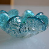 empty blue Murano pockets