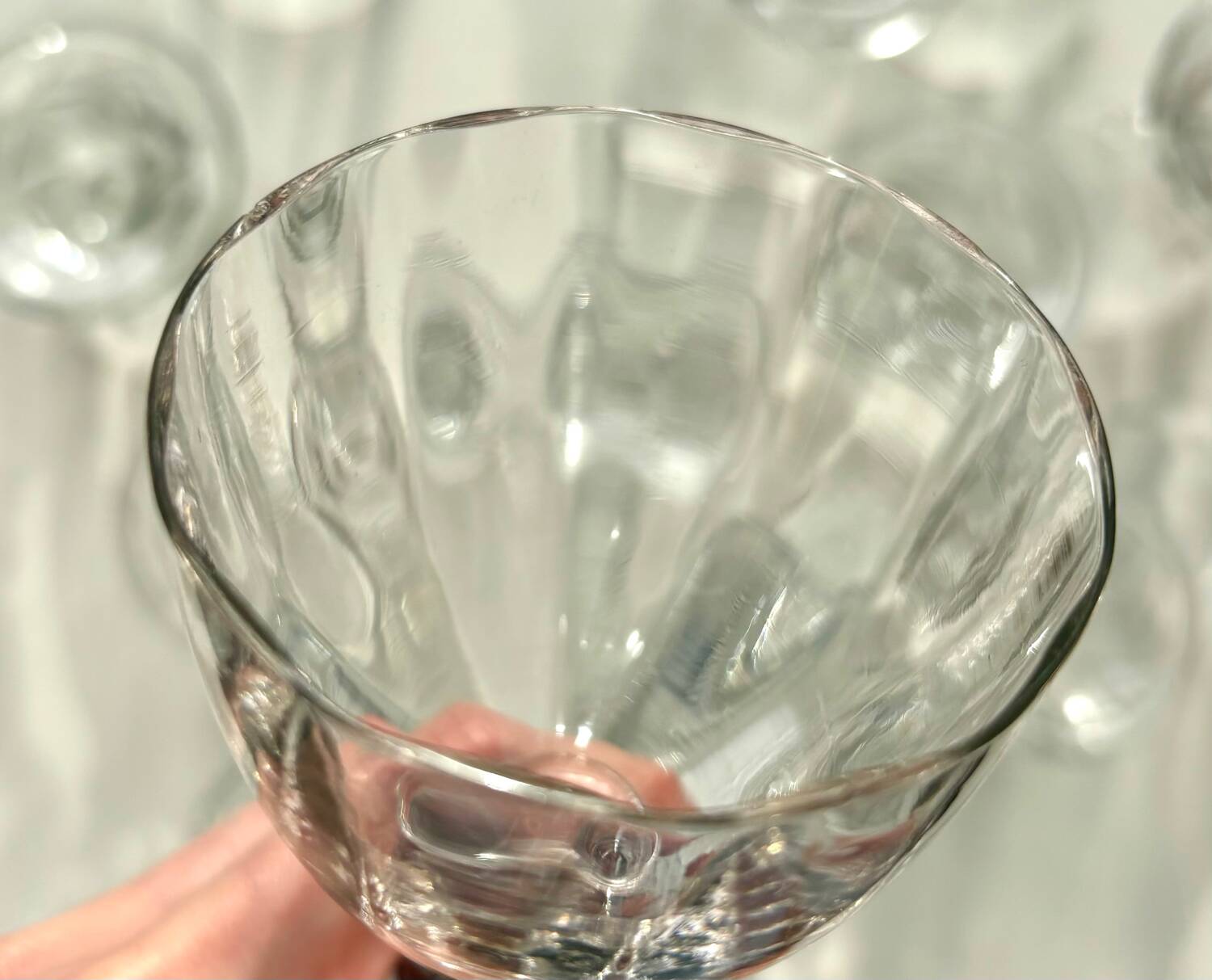 Verres Saint Louis Crystal modèle Cluny