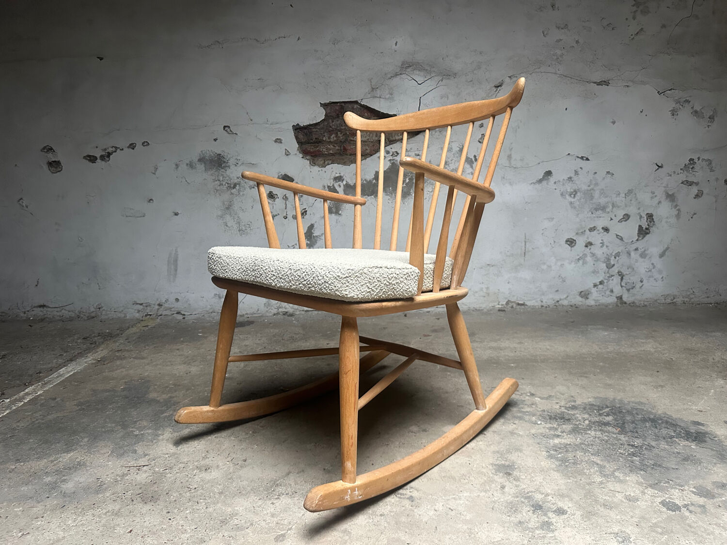 Chaise berçante vintage – Børge Mogensen