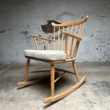 Chaise berçante vintage – Børge Mogensen