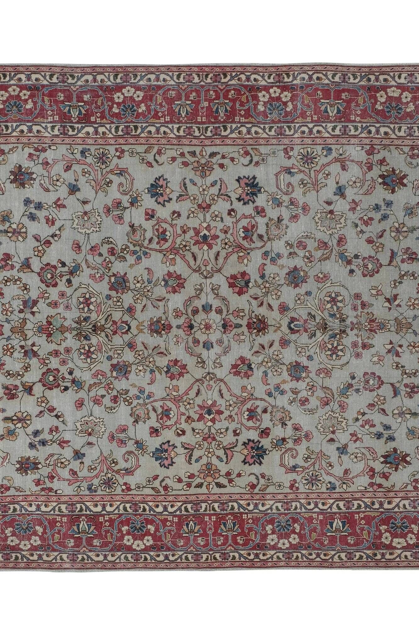 Vintage Turkish handmade rug 210x292 cm