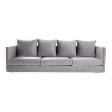 Canapé Malmo gris, design scandinave