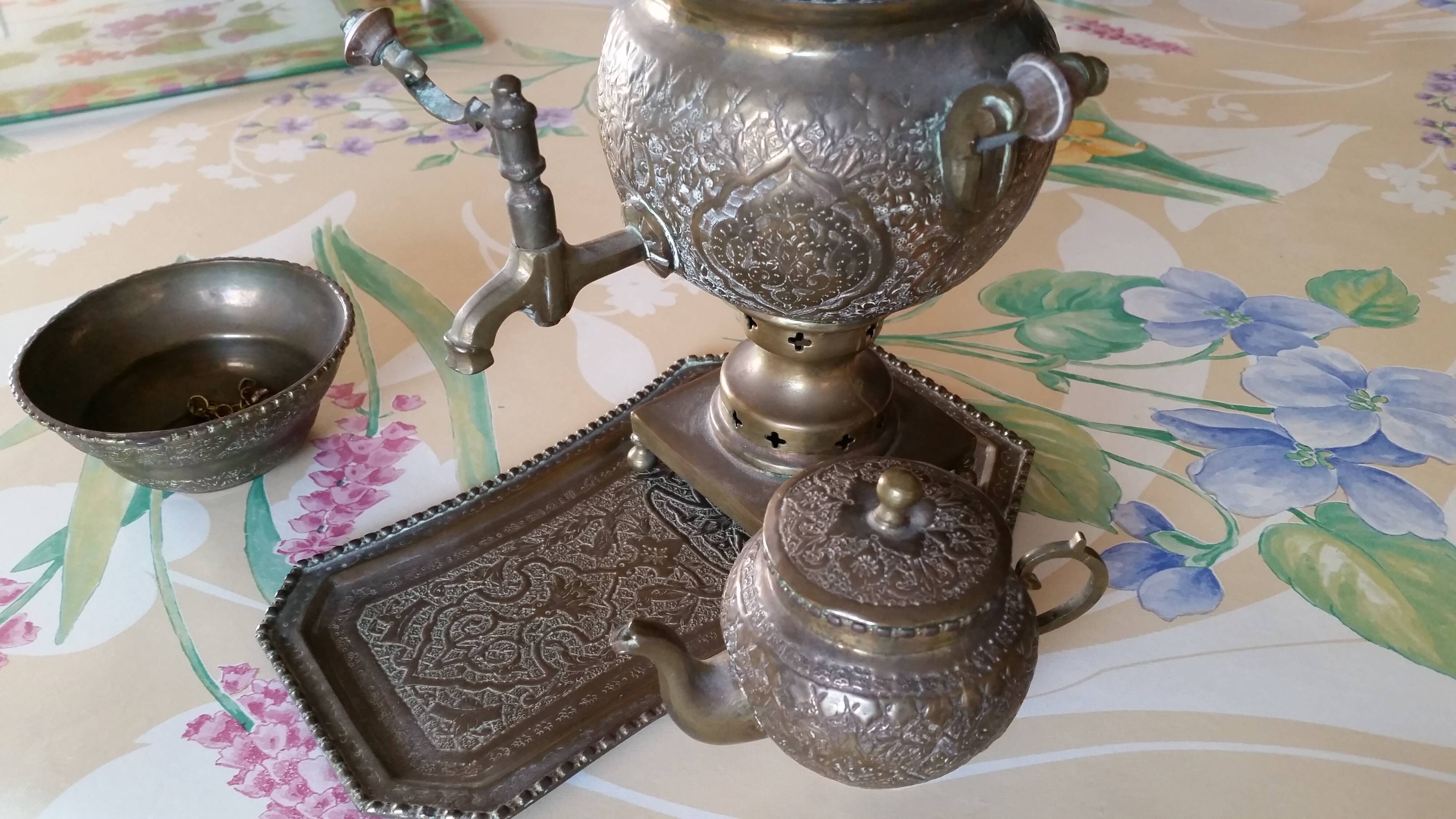 Old Iranian samovar