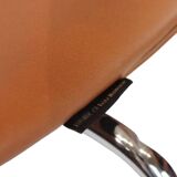 Un ensemble de 4 chaises Seven - Modèle 3107 - Cuir classique cognac - Arne Jacobsen - Fritz Hansen