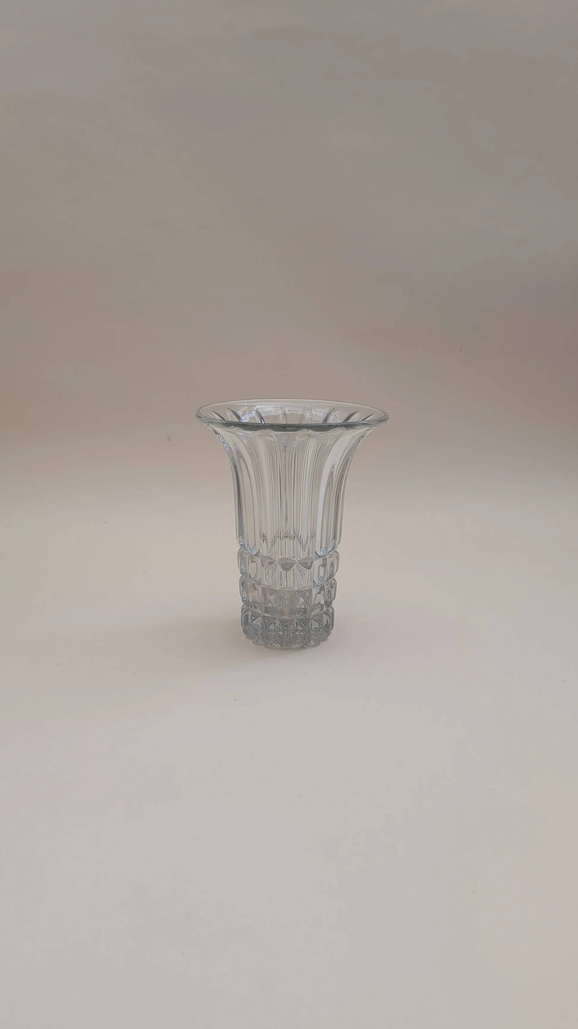 Vase en verre