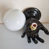 Hand-shaped wall light