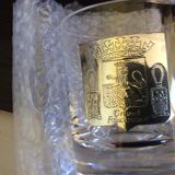 Set of 6 Sèvre crystal whiskey glasses