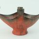 Keramik schale mit kerzenhaltern kunstkeramik conny walther denmark 60s