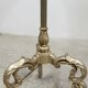 Bronze and white marble floor lamp 1960