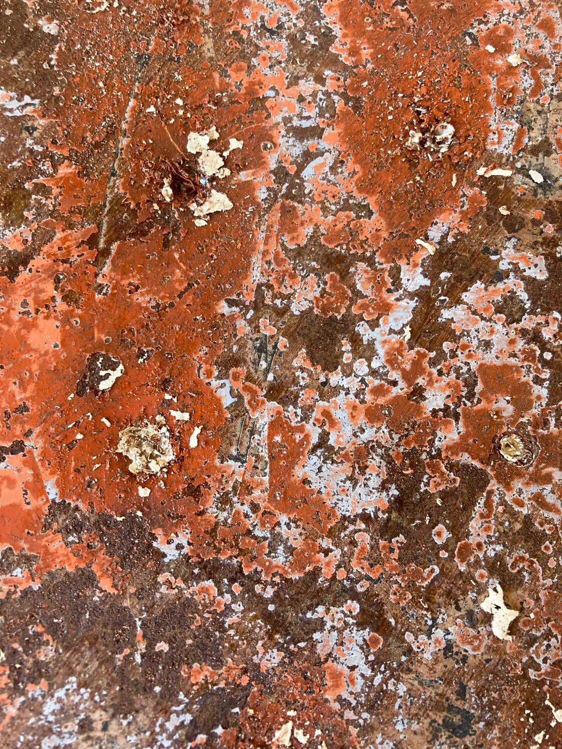 Coiffeuse, chevet en métal, années 50