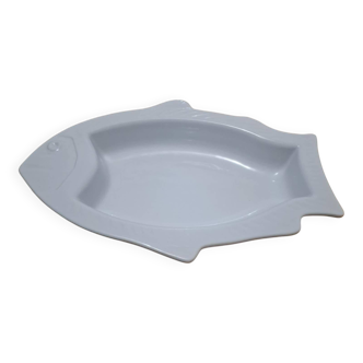 Emile Henry white ceramic fish dish 35 cm fish shape