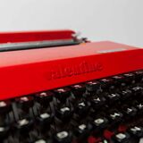 Typewriter Olivetti Valentine 1970