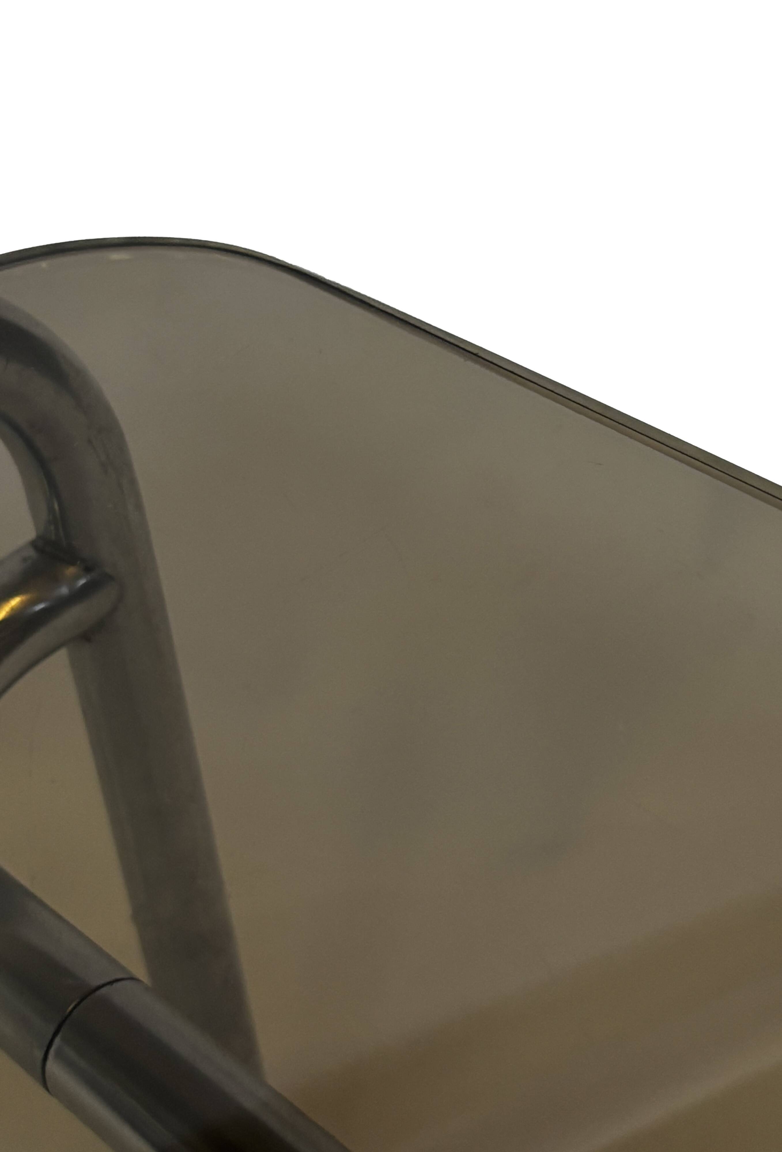 Vintage Coffee Table Walter Antonis TE41 Tubular Chrome ’t Spectrum 1974