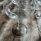 8 mismatched vintage champagne coupes