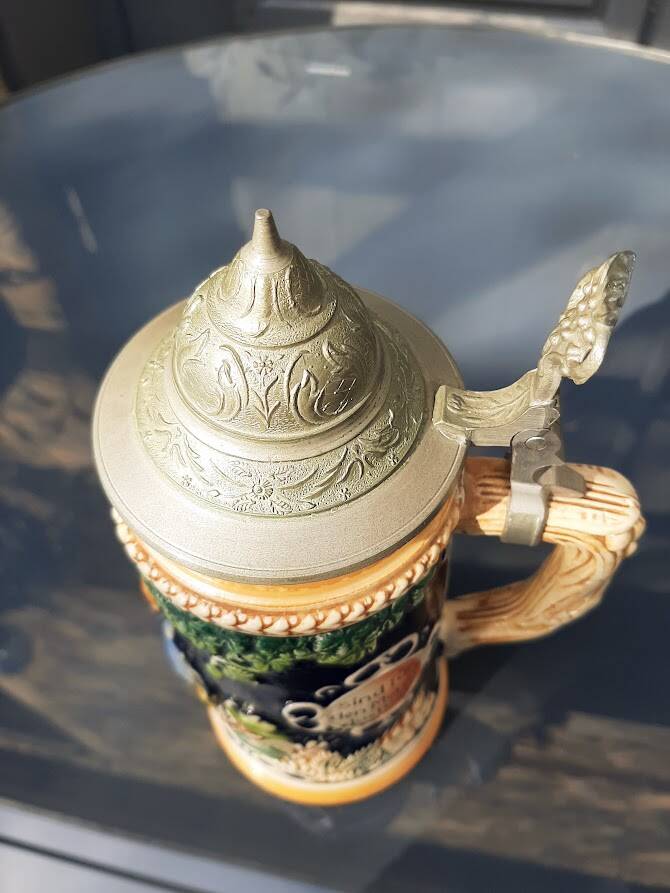 Old German beer mugs