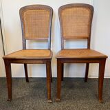 Set 6 chairs and art nouveau table