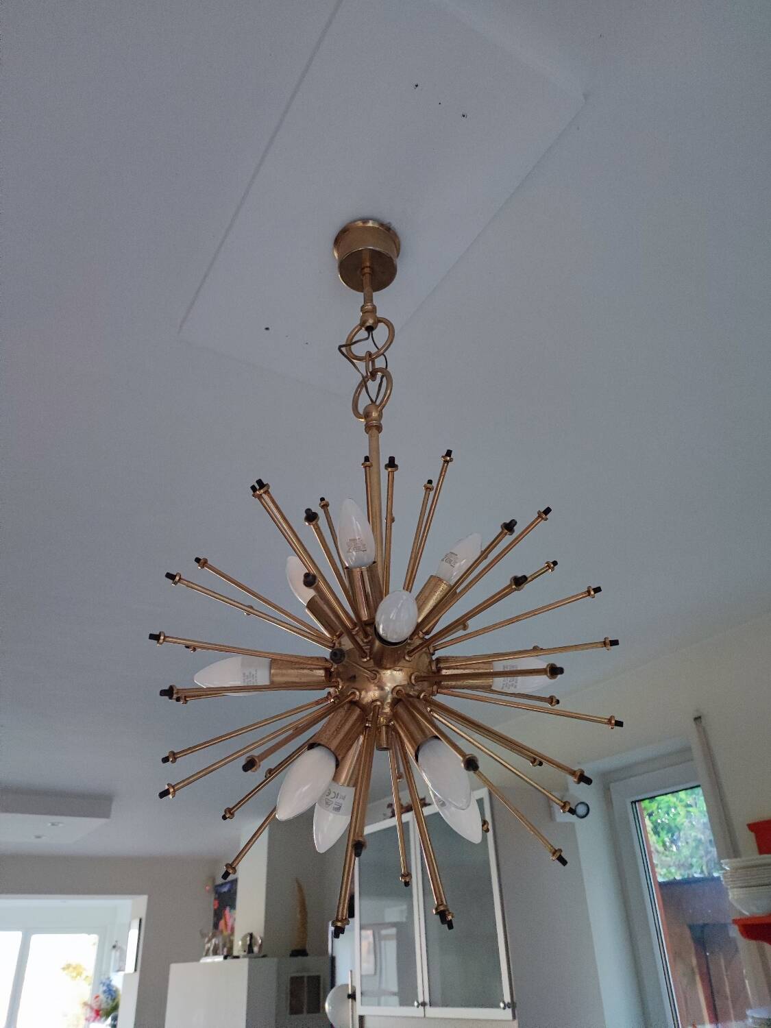 Val Saint Lambert crystal chandelier