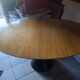 Extendable oval table by Arnold Merckx for Arco 90s