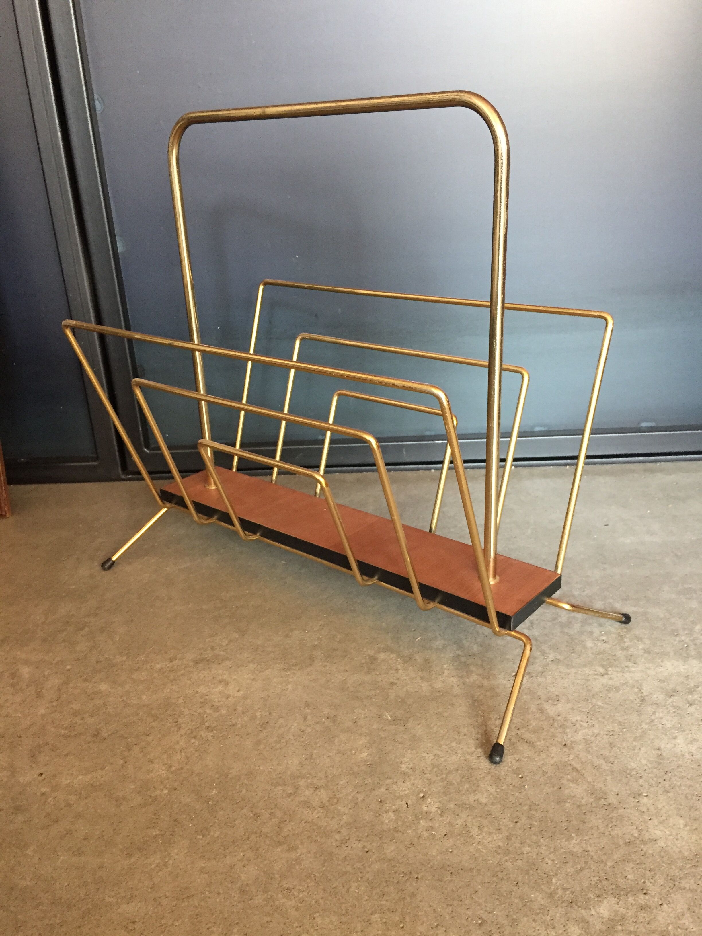 Golden magazine door