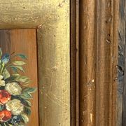 Wood painting, Italy wooden framing