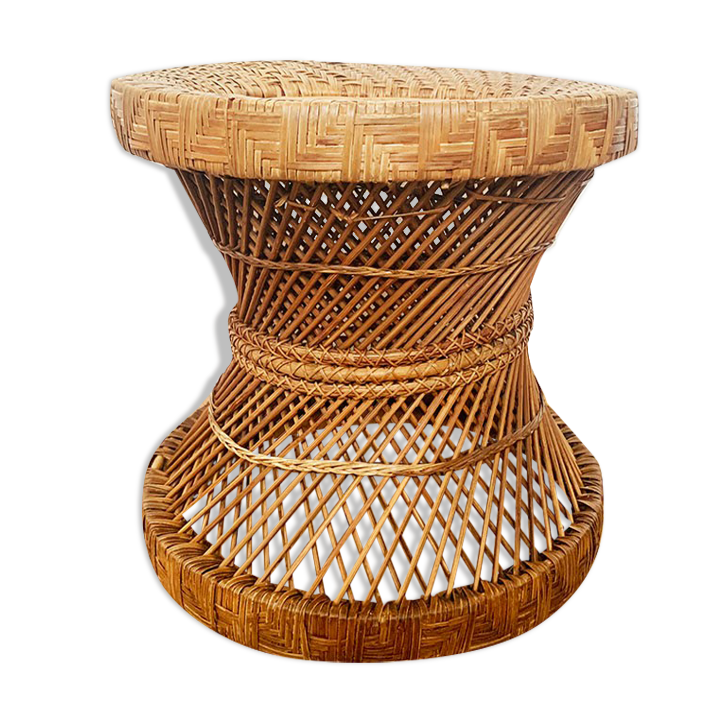 Rattan stool