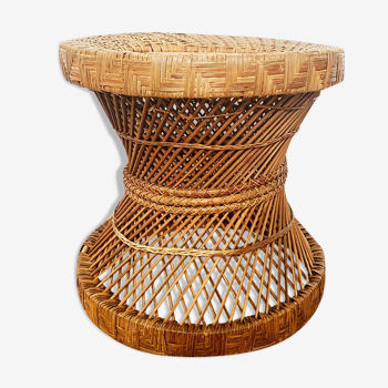 Rattan stool