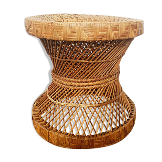 Rattan stool