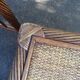 Trio of bamboo and rattan tables