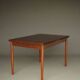Scandinavian Rosewood extendable Dining Table. 1960s