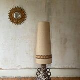 Ceramic floor lamp fat lava, germany 1960