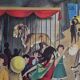 Old school poster Ogé-Hachette The Stadium & The Menagerie – 1960s