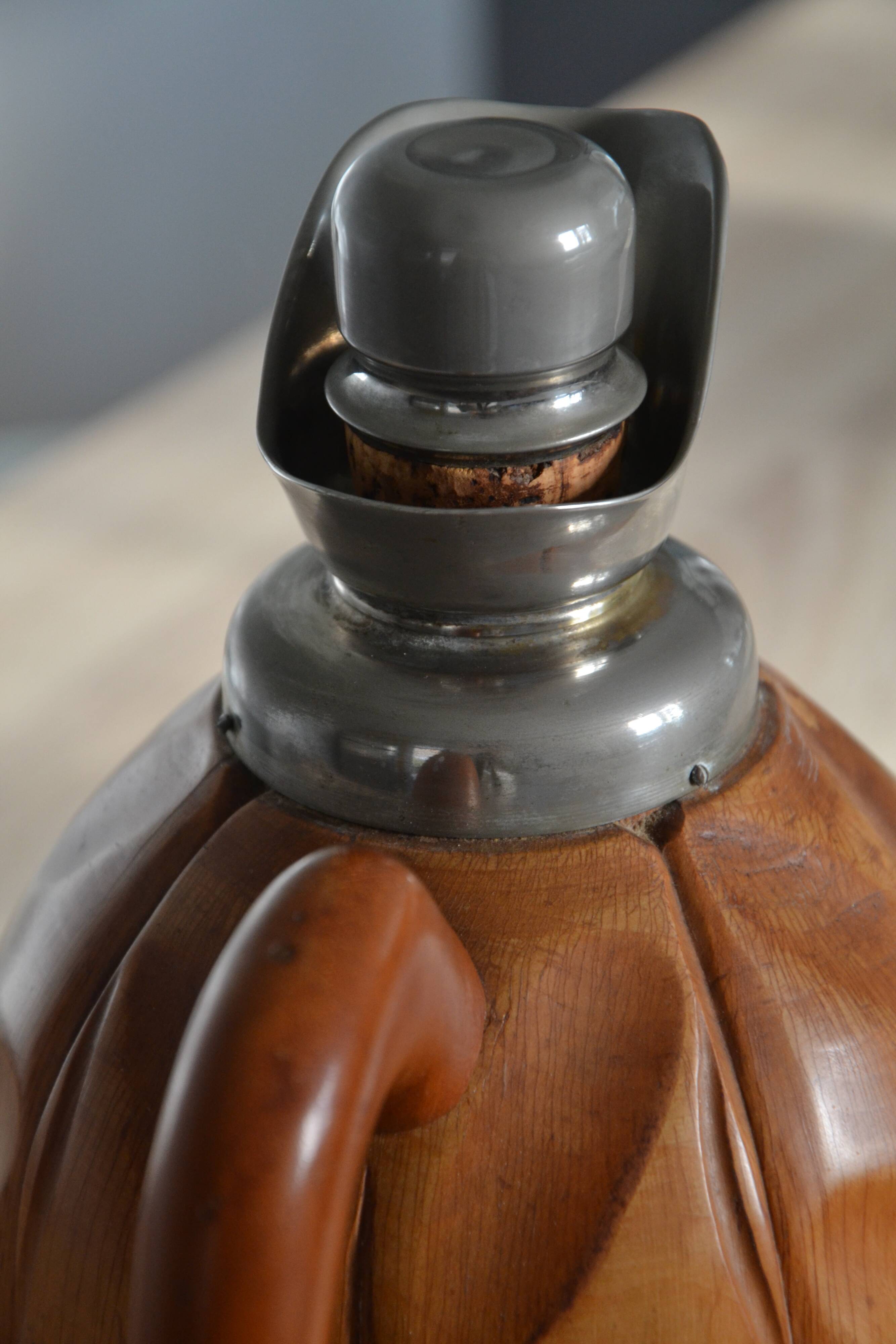 Aldo Tura thermos carafe for Macabo Italy 1950