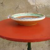 Plat à décor de fleurs vintage