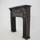 Antique Oak Fireplace Mantel