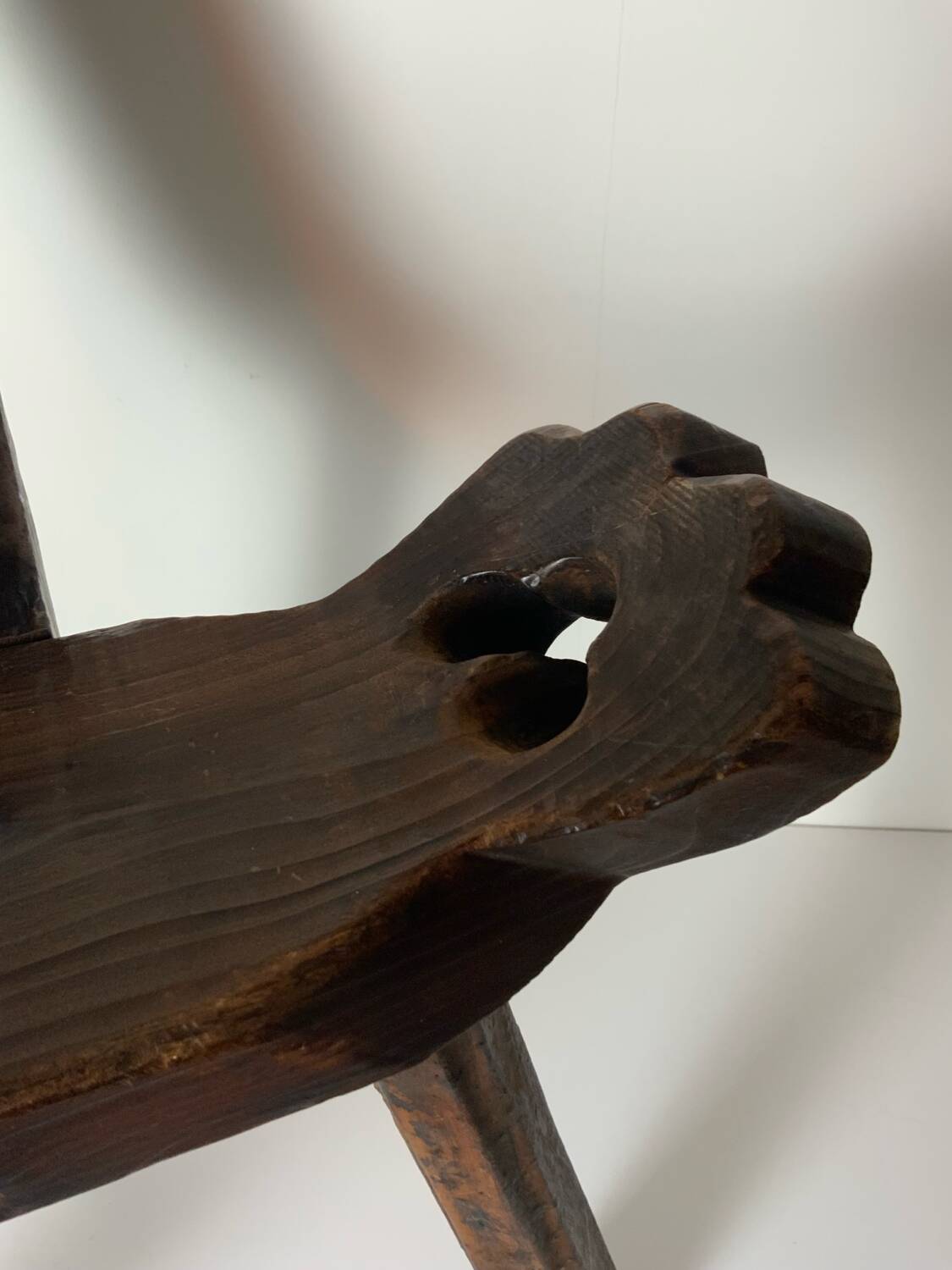 Brutalist pair of chairs