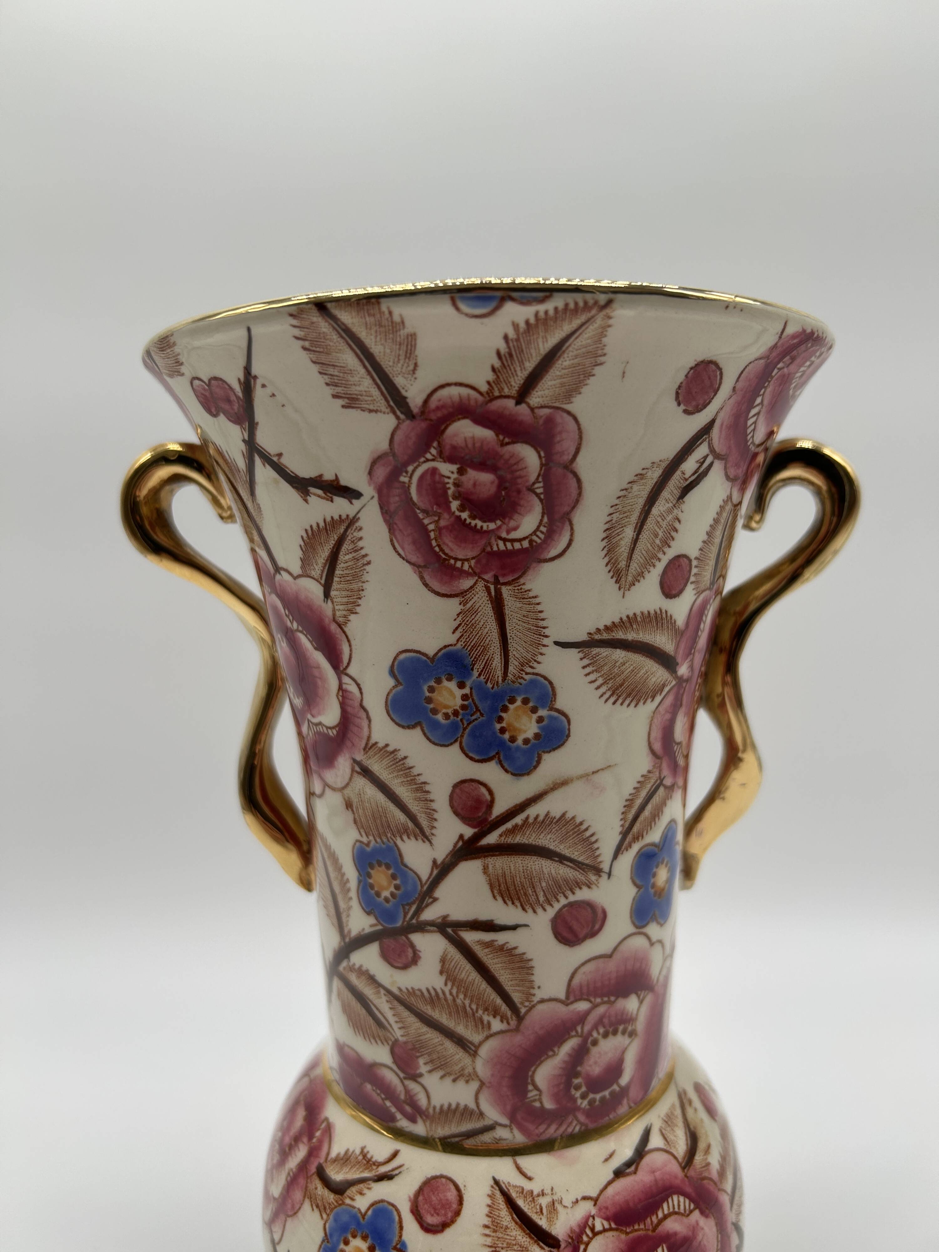 Beautiful vase Boch Frères by R. Chevallier.