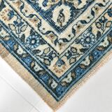 8x11 Rug For Living Room Navy Blue Antique Persian Rug, 260x343Cm