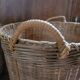 Duo de cache-pots en osier – France 1970-1980