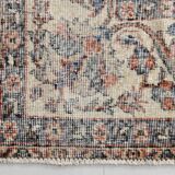 All-Over Floral Classic Red & Blue Turkish Rug, 260x366Cm