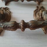 Bronze handles XIXth