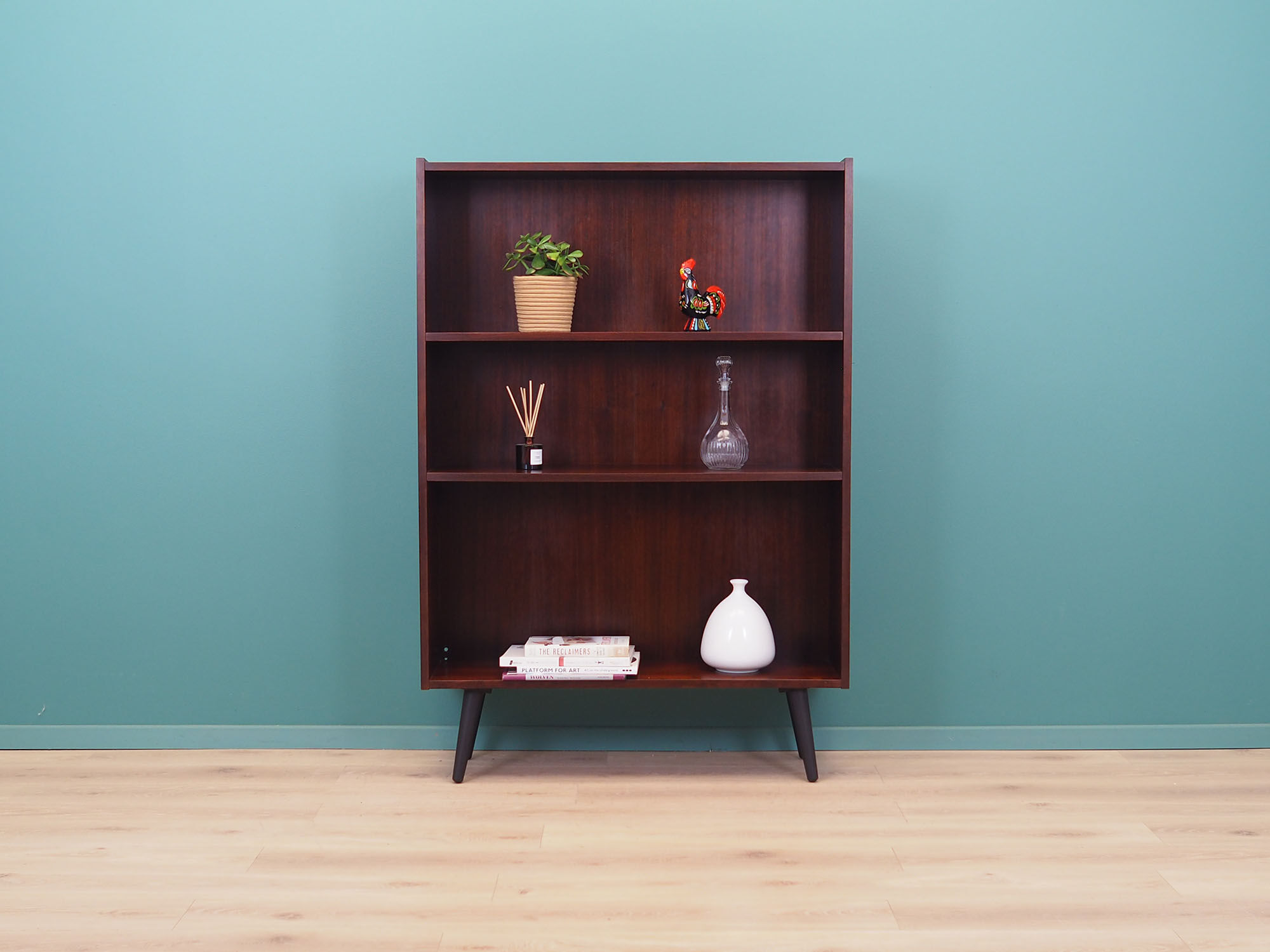 Rosewood bookcase, Danish design, 60s, made by Hornslet Møbelfabrik