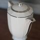 Art Deco porcelain teapot, porcelain coffee pot, kitchen