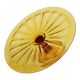 Art Deco Amber Tart Plate Dish Pastry Dish Scailmont