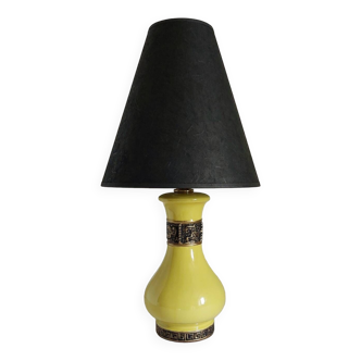 Lampe vintage céramique années 50