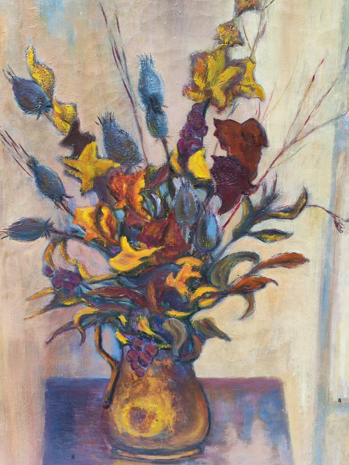 Flower picture in a vase