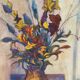Flower picture in a vase