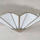 Vintage 1970s Art Deco wall light